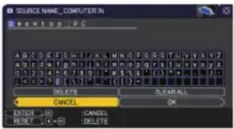 HITACHI MP-WU8801W - SCREEN menu - 6