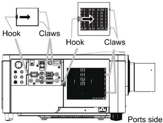 Hook Claws Hook Claws Ports side