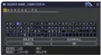 HITACHI MP-WU8801W - SCREEN menu - 7