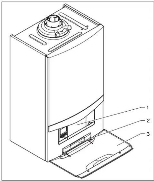 VAILLANT EcoTEC plus VC BE 376/5-5 - Opbouw van het product - 1