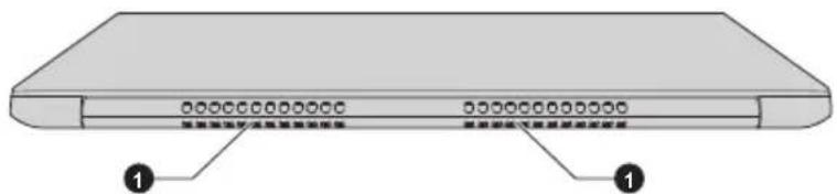 TOSHIBA Tecra X40-E-1EZ - Achterkant - 1