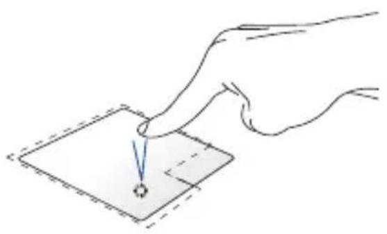 ASUS VivoBook 15 X512JA-BQ034T - Klikken met de linkermuisknop Klikken met de rechtermuisknop - 1