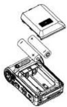 MEDION MD 85544 - Batterijen plaatsen - 1