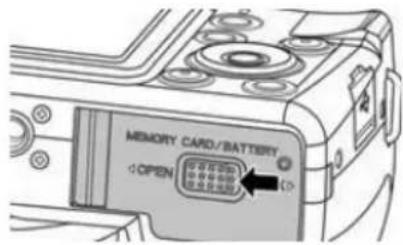 MEMORY CARD/BATTERY OPEN