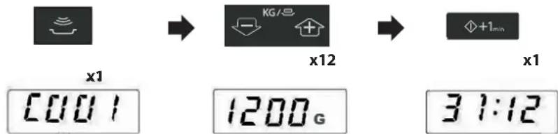 x1 x12 x1 1200g 3 1:12