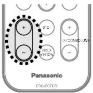 PANASONIC PT-LB30EA - 소리 조절 (VOLUME) - 1