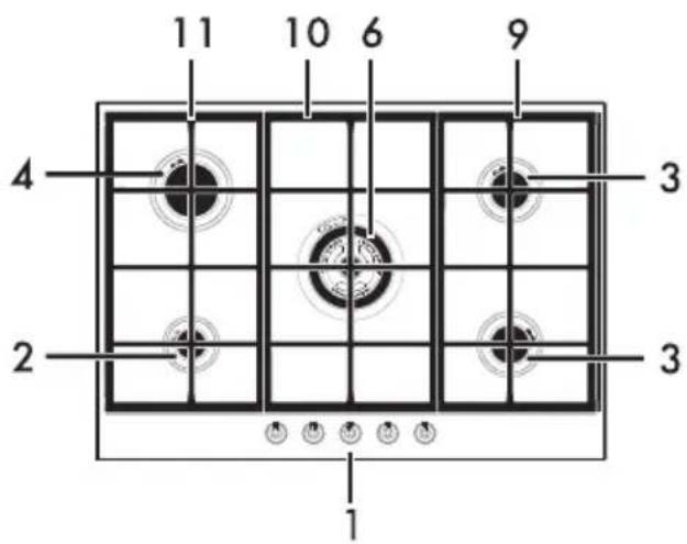 11 10 6 9 4 3 2 3 1