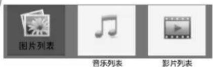 图片列表 音乐列表 影片列表