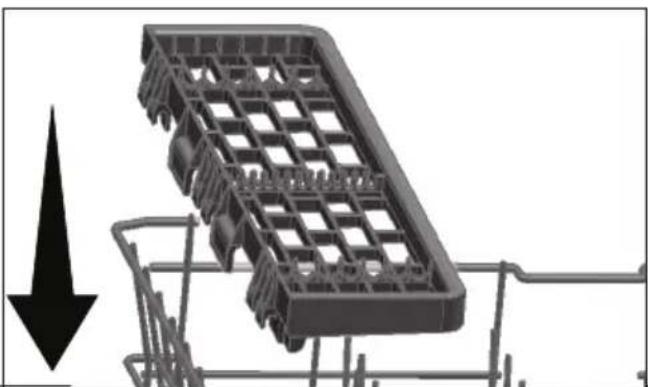 BEKO DDN38531DX - Onderrek voor flessen - 6