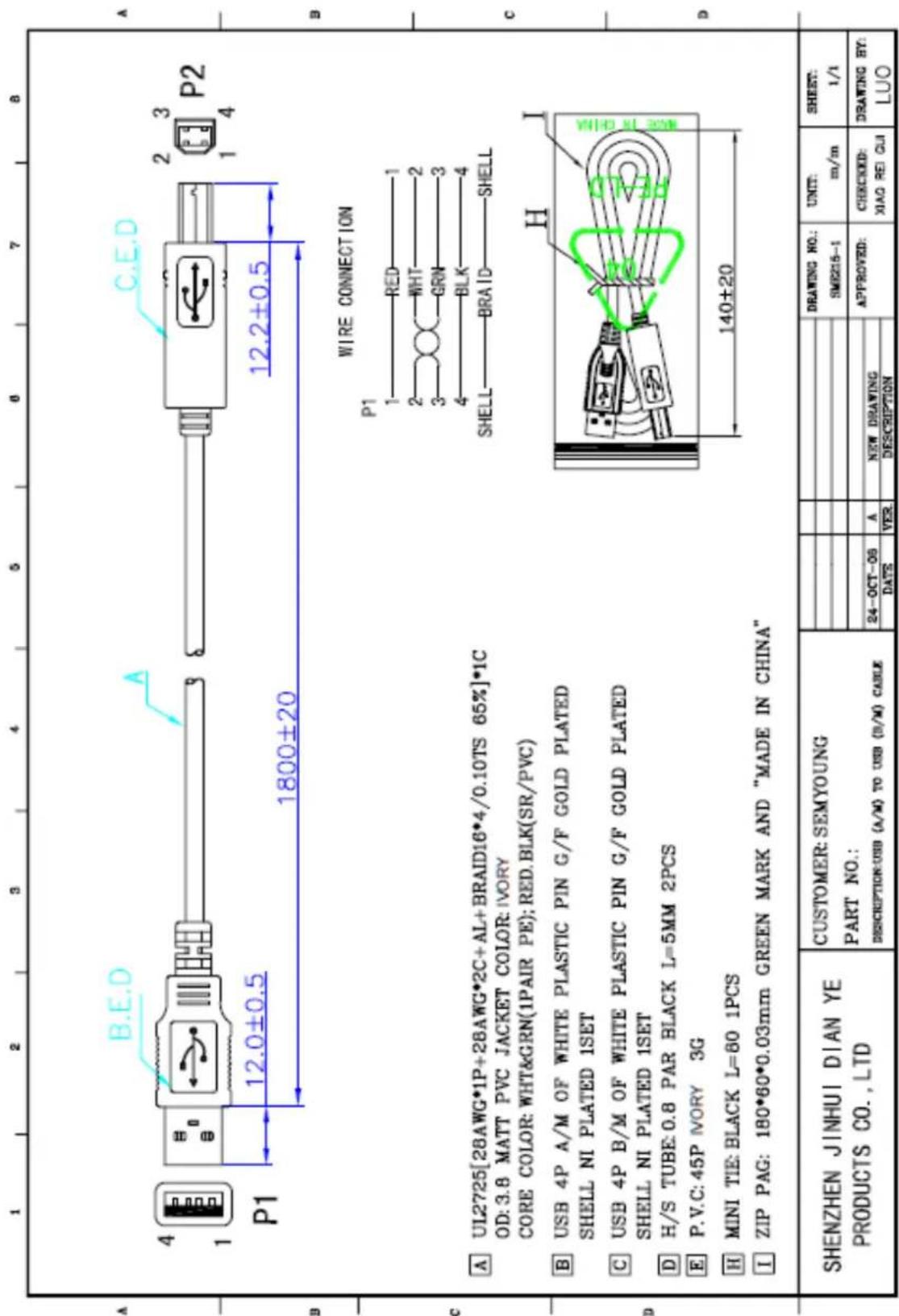 Advantech IDS31-190 - WIRE CONNECTION - 1