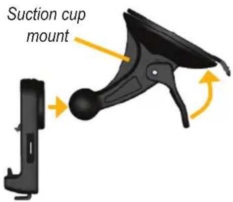 GARMIN Nüvi 885 - Step 2: Mount the nüvi - 2