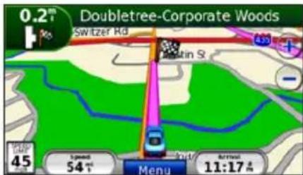 GARMIN Nüvi 885 - Following Your Route - 2