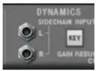 PROPELLERHEAD Reason Lite 11.2 - The Key button and the Dynamics Sidechain inputs - 1