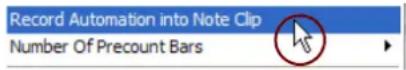 PROPELLERHEAD Reason Lite 11.2 - Recording parameter automation into Note Clips - 1