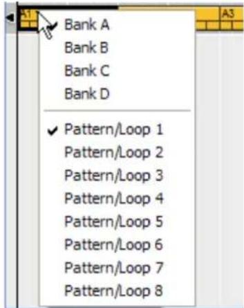 Bank A Bank B Bank C Bank D ✓ Pattern/Loop 1 Pattern/Loop 2 Pattern/Loop 3 Pattern/Loop 4 Pattern/Loop 5 Pattern/Loop 6 Pattern/Loop 7 Pattern/Loop 8