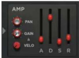 AMP PAN GAIN VELO A D S R