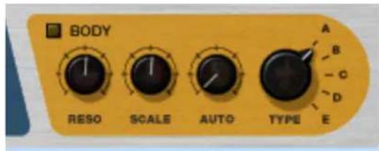 BODY A B C D E RESO SCALE AUTO TYPE