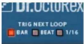 Droctorex TRIG NEXT LOOP BAR BEAT 1/16
