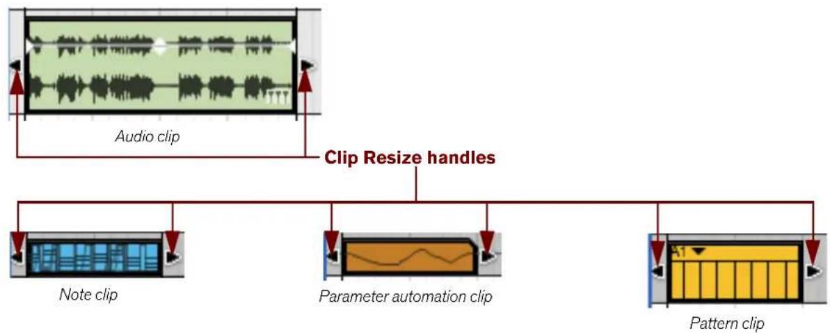 PROPELLERHEAD Reason Lite 11.2 - Selecting clips - 1