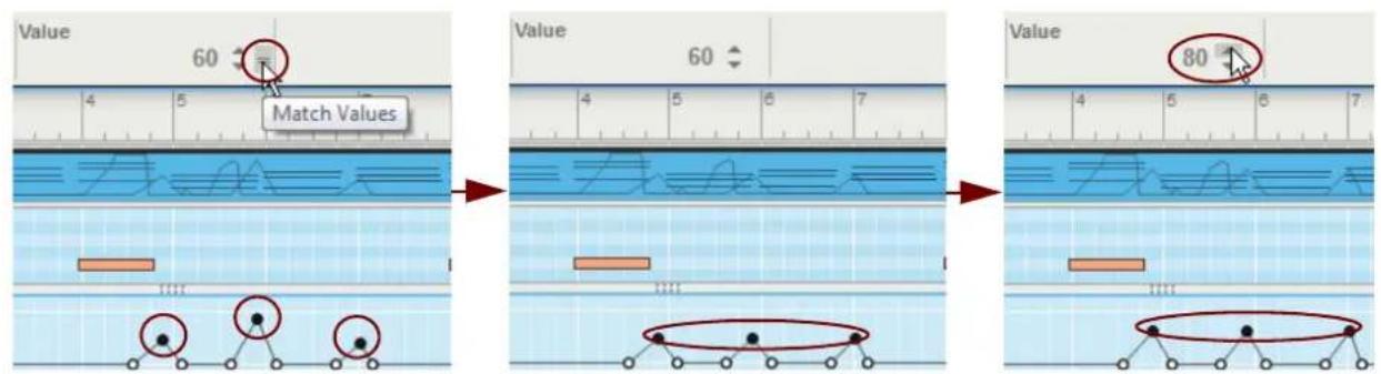 PROPELLERHEAD Reason Lite 11.2 - Matching parameter automation events - 1