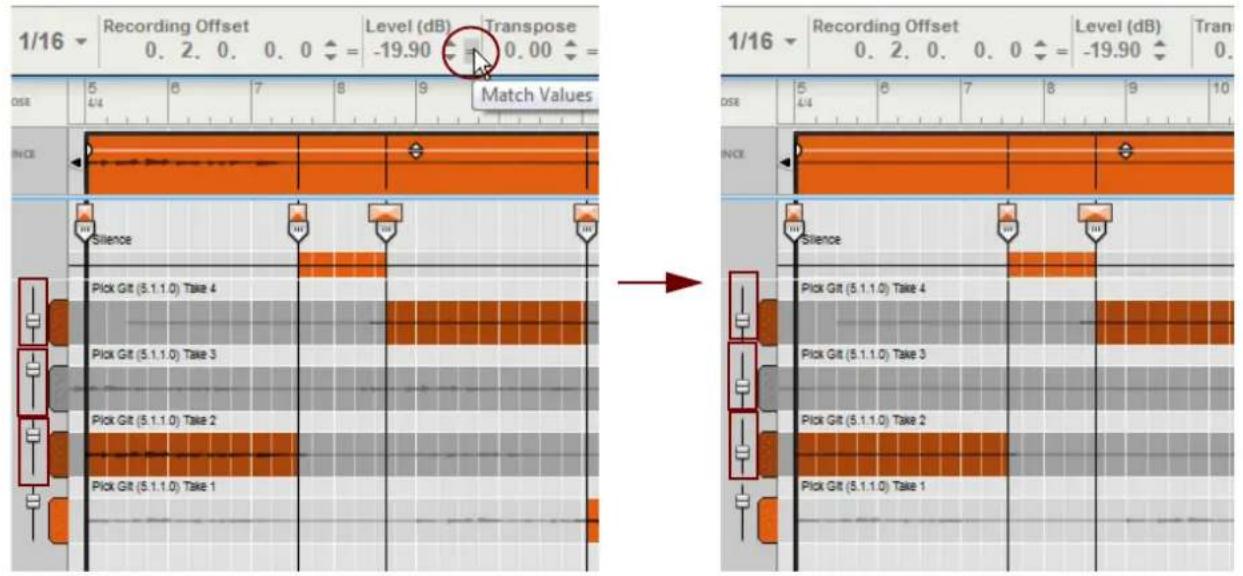 1/16 Recording Offset 0. 2. 0. 0. 0 = -19.90 Transpose 0. 0. 0. 0. 0 = - 5 6 7 8 9 Match Values 1/16 Recording Offset 0. 2. 0. 0. 0 = -19.90 Tran 0. DSE 5 6 7 8 9 10 INCE Silence Pick Git (5.1.1.0) Take 4 Pick Git (5.1.1.0) Take 3 Pick Git (5.1.1.0) Take 2 Pick Git (5.1.1.0) Take 1 Silence Pick Git (5.1.1.0) Take 4 Pick Git (5.1.1.0) Take 3 Pick Git (5.1.1.0) Take 2 Pick Git (5.1.1.0) Take 1