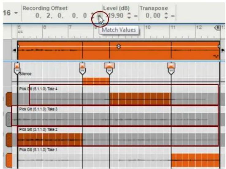 Recording Offset 0. 2. 0. 0. 0 Level (dB) 19.90 = 0.00 Transpose Match Values 5 6 7 8 10 11 12 Silence Pick Git (5.1.1.0) Take 4 Pick Git (5.1.1.0) Take 3 Pick Git (5.1.1.0) Take 2 Pick Git (5.1.1.0) Take 1