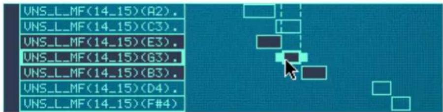 UNS_L_MF(14_15)(A2). UNS_L_MF(14_15)(C3). UNS_L_MF(14_15)(E3). UNS_L_MF(14_15)(G3). UNS_L_MF(14_15)(B3). UNS_L_MF(14_15)(D4). UNS_L_MF(14_15)(F#4)