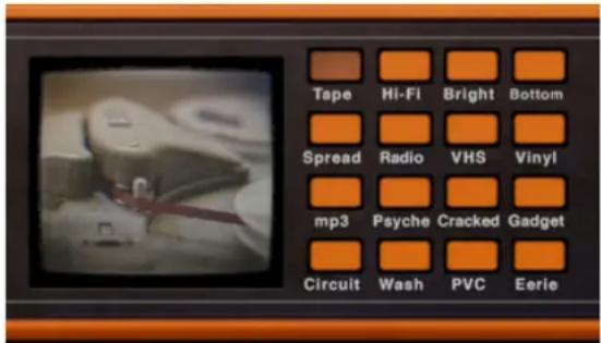 Tape Hi-FI Bright Bottom Spread Radio VHS Vinyl mp3 Psyche Cracked Gadget Circuit Wash PVC Eerie