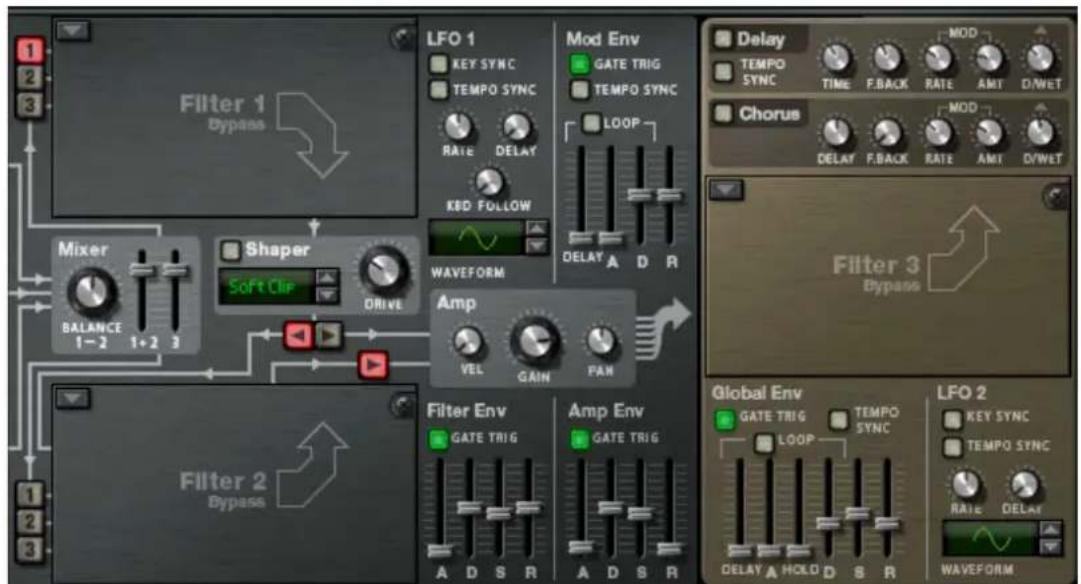 PROPELLERHEAD Reason Lite 11.2 - Filter slots - 1