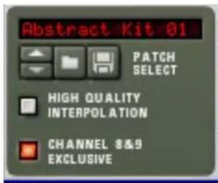 Abstract Kit 01 PATCH SELECT HIGH QUALITY INTERPOLATION CHANNEL &9 EXCLUSIVE