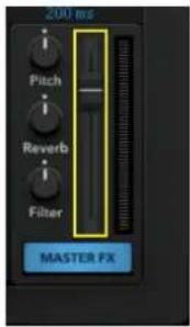 200 ms Pitch Reverb Filter MASTER FX