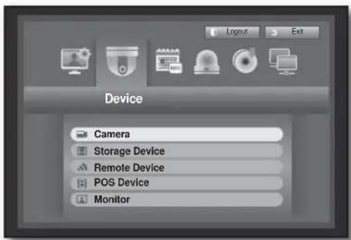 Hanwha SHR-6082 - Setting the Camera - 1