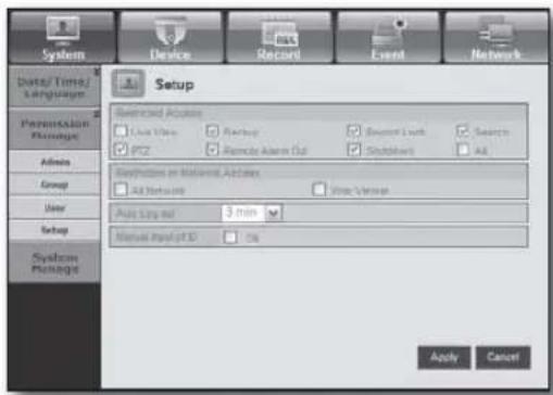 Hanwha SHR-6082 - - Setup - 1