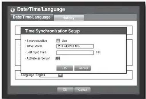 Hanwha SHR-6082 - Setting the Date/Time/Language - 4