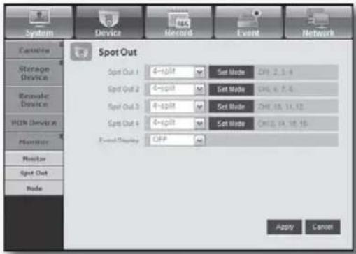 Hanwha SHR-6082 - - Spot Out - 2