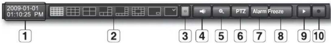 Hanwha SHR-6082 - View the Launcher Menu - 4
