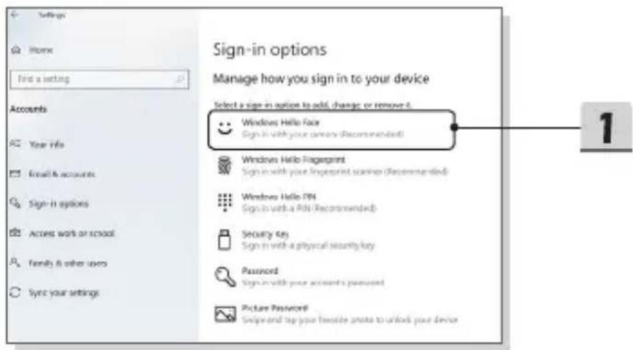 LENOVO MSI GS66 - Stel aanmelden met gezichtsherkenning in met IR Camera - 1