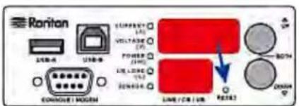 Raritan Dominion PX2-5486 - Reset Button - 2