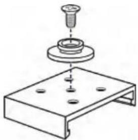 Raritan Dominion PX2-5486 - To mount Zero-U models using button mount: - 1