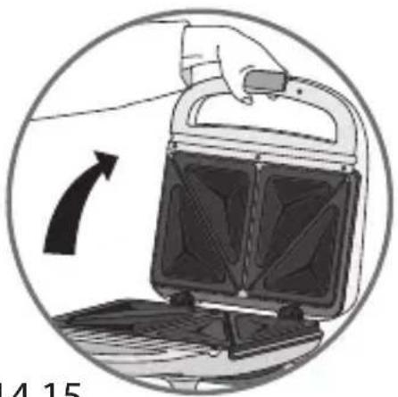 TEFAL Waffle Time WD170D12 - waffle time croc time - 19