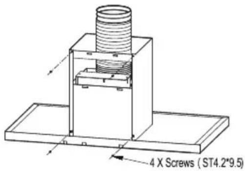 4 X Screws ( ST4.2*9.5 )
