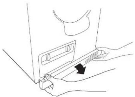 Atag D1106WRVS - De condenswaterbak legen - 2