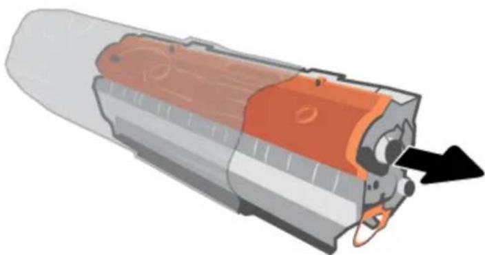 HP LasterJet M110we - De tonercartridge verwijderen en vervangen - 2