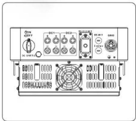 ON OFF DC 5V WTC DC1 + - DC2 + - RS 22.2-46.5 RS 48.5 GRID - - + - + - + -