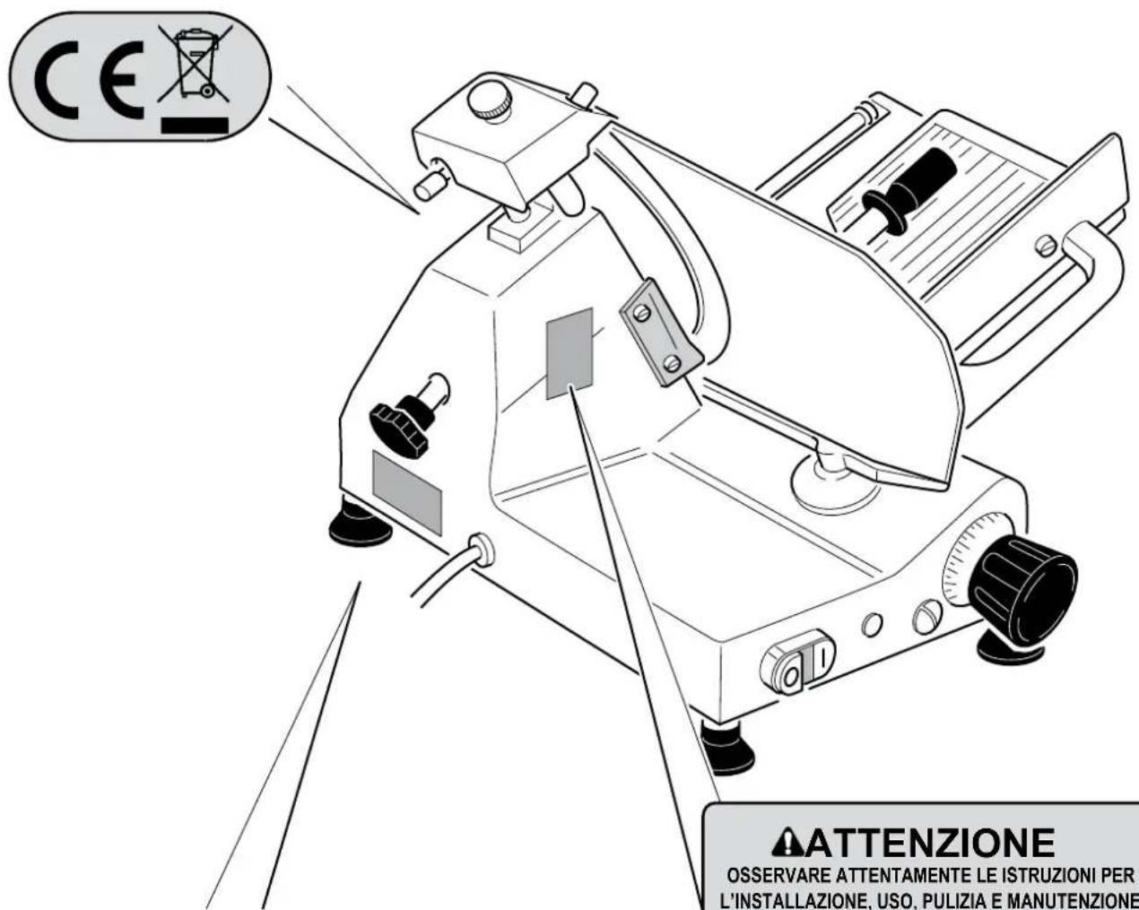 Mach 403003 - PLATES - CONFORMITY MARKINGS - 2
