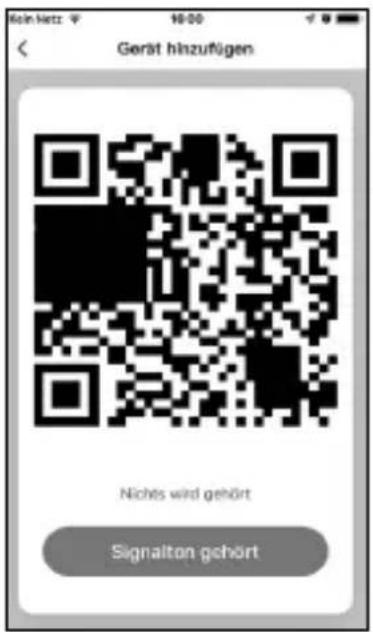 Gertät hinzufügen Nichts wird gehört Signalton gehört