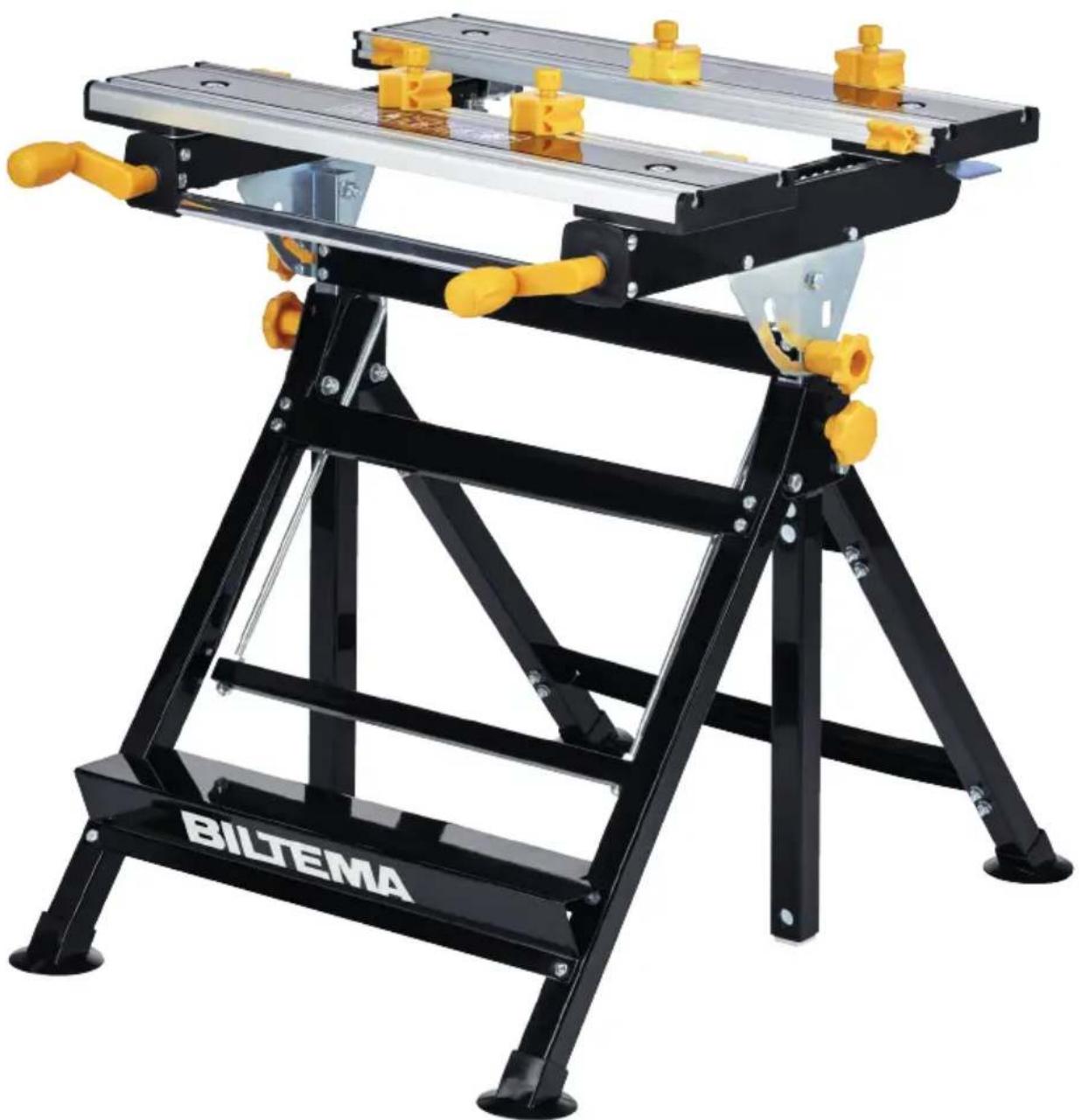 Biltema 20-0107 - ARBETSBÄNK METALL ARBEIDSBENK, METALL TYÖTASO METALLIA ARBEJDSBORD, METAL - 1