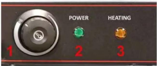 POWER HEATING 1 2 3