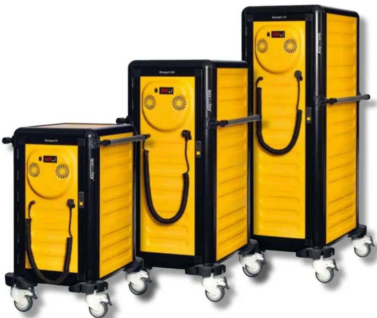 CaterChef 640044 - WARMHOUDTROLLEYS HEATED CUPBOARD TROLLEYS - 1
