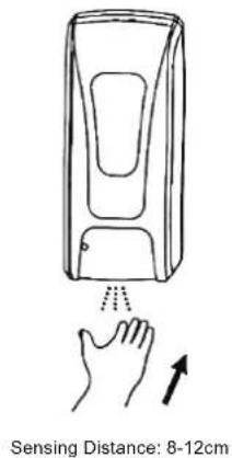 Sensing Distance: 8-12cm